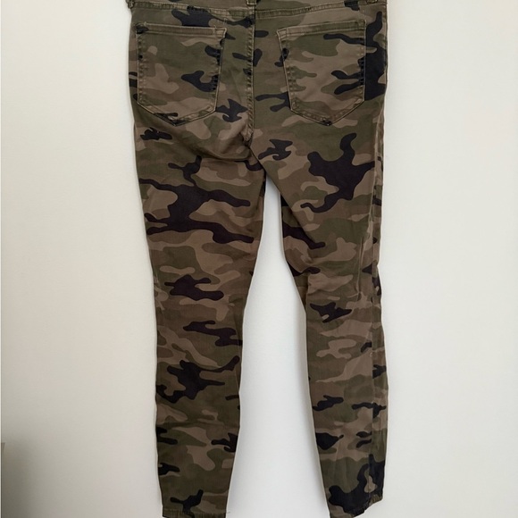 GAP Olive Camouflage Skinny Women Jeans - Picture 4 of 7